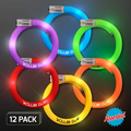 Assorted LED Flash Tube Bracelets - 5 Day